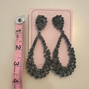 Teardrop Earrings Pageant Prom Formal